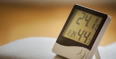 termómetro para hogar
