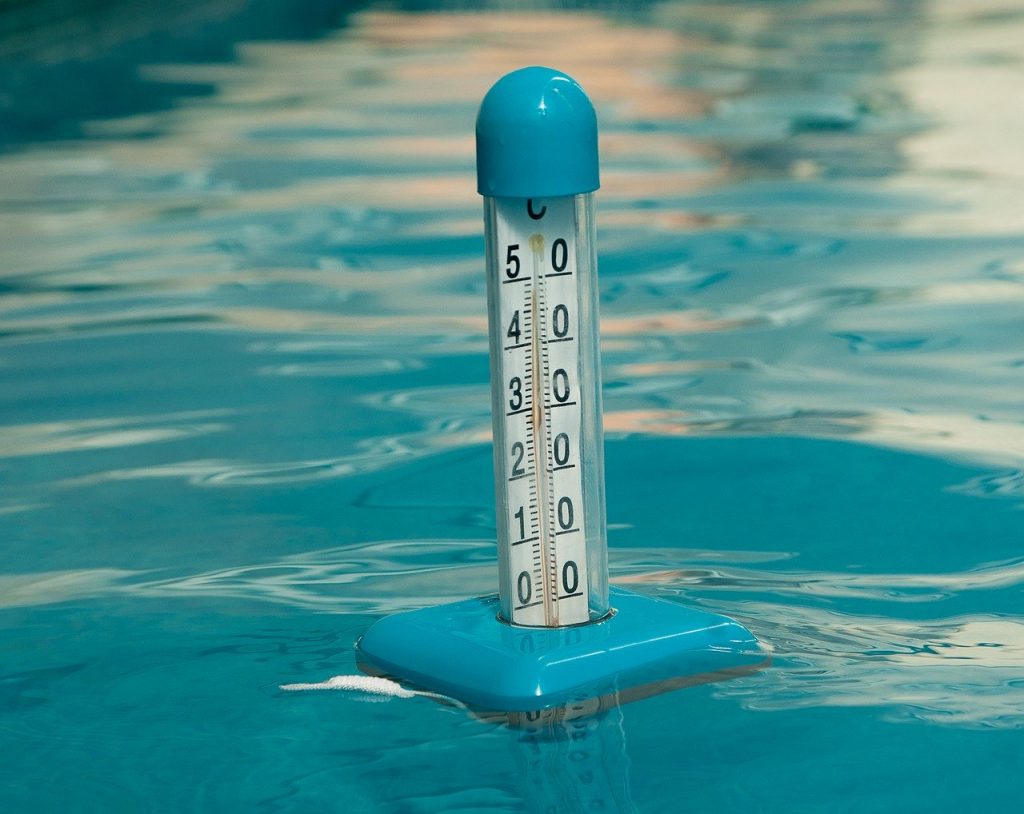 termómetro para agua