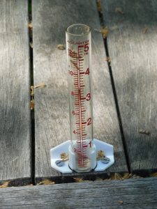 simple rain gauge